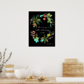 Christlich inspirierende Kunst - Jeremiah 30:17 Poster (Küche)