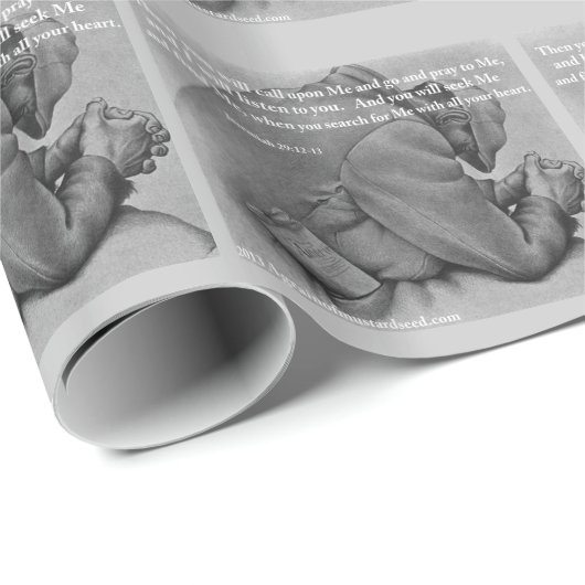 Christlich Inspiriert Geschenkpapier (Rolleneckpunkt)