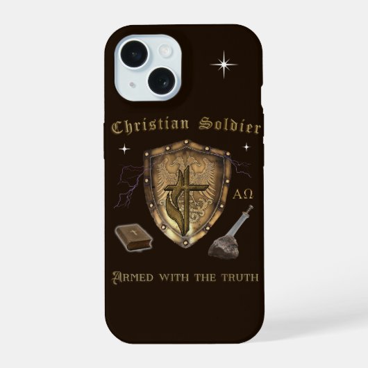 Christlich iPhone 15 Hülle (Rückseite)