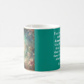 Christlich Isaiah Verse Whimsical Unicorn Art Kaffeetasse (Mittel)