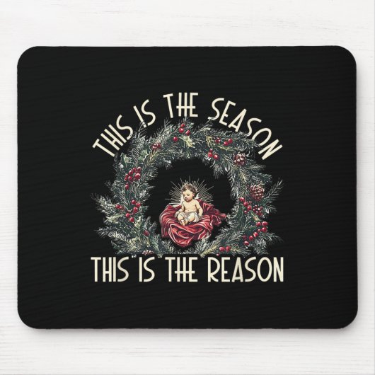 Christlich ist dies die Jahreszeit, die je Mousepad (Vorne)