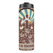 Christlich ist er fertig gestellt thermosbecher (Vorderseite)