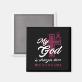 Christlich ist mein Gott stärker als das Multiples Magnet (Vorderseite/Rückseite)