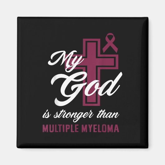 Christlich ist mein Gott stärker als das Multiples Magnet (Vorne)