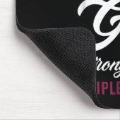 Christlich ist mein Gott stärker als das Multiples Mousepad (Ecke)