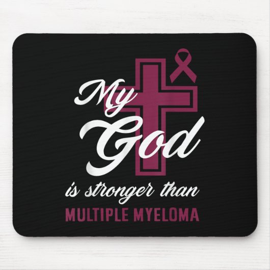 Christlich ist mein Gott stärker als das Multiples Mousepad (Vorne)