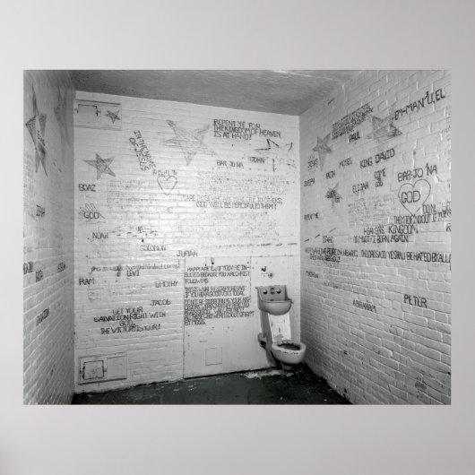 CHRISTLICH JAIL CELL GRAFFITI POSTER (Vorne)