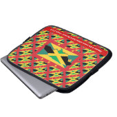 Christlich JAMAICAN GRENADIAN Laptopschutzhülle (Vorne Knopf)