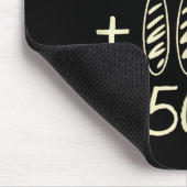 Christlich Jesus 2 Fische 5 Brote speist 5000 Männ Mousepad (Ecke)