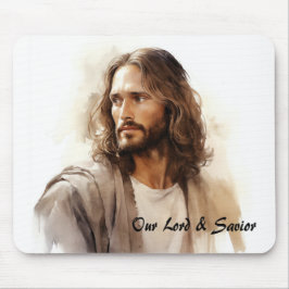 Christlich, Jesus Christus unser Erretter, Religiö Mousepad