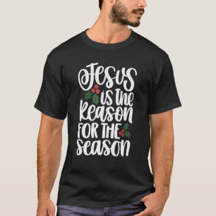 Christlich Jesus der Grund Weihnachten Strumpf Stu T-Shirt