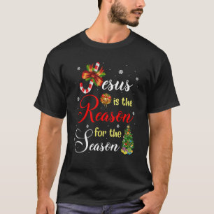 Christlich Jesus der Grund Weihnachten Strumpf Stu T-Shirt