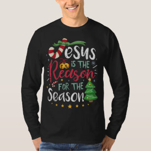 Christlich Jesus der Grund Weihnachten Strumpf Stu T-Shirt