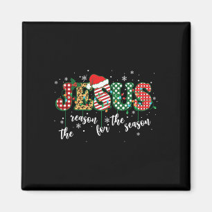 Christlich Jesus der Grund Weihnachten Weihnachtsf Magnet