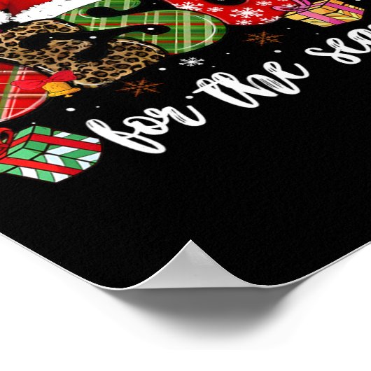 Christlich Jesus der Grund Weihnachten Weihnachtsf Poster (Ecke)