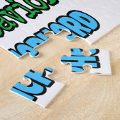 Christlich Jesus God Graffiti Print. Christlich Puzzle (Seite)