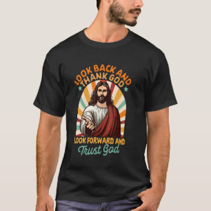 Christlich Jesus God Lover Look Back & Danko Lo T-Shirt