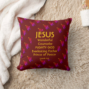 Christlich JESUS Isaiah Weihnachten Kissen