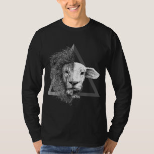 Christlich - Jesus Lion und Lamm T-Shirt