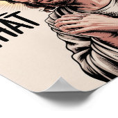 Christlich Jesus Meme | Humoraler Jesus, den ich g Poster (Ecke)