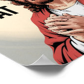 Christlich Jesus Meme | Humoraler Jesus, den ich g Poster (Ecke)
