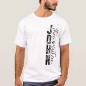Christlich John 3:16 T-Shirt (Vorderseite)