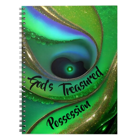Christlich Journal Spiral Notebook Notizblock (Vorderseite)