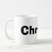 Christlich Kaffeetasse (Links)