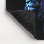 Christlich kann ich alle Dinge durch Christus Löwe Mousepad (Ecke)