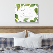 Christlich kann ich mir nur Lyrikfolien vorstellen Leinwanddruck (Insitu (Schlafzimmer))