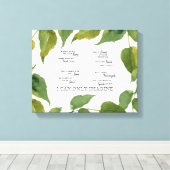 Christlich kann ich mir nur Lyrikfolien vorstellen Leinwanddruck (Insitu (Holzboden))