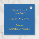 Christlich-katholische mittelalterliche Auferstehu Geschenkanhänger (Rückseite)