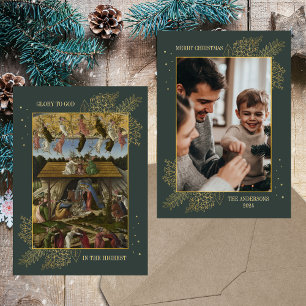 Christlich Katholische Weihnachten Krippe Familien
