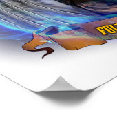 Christlich Knight Soldier Poster (Ecke)