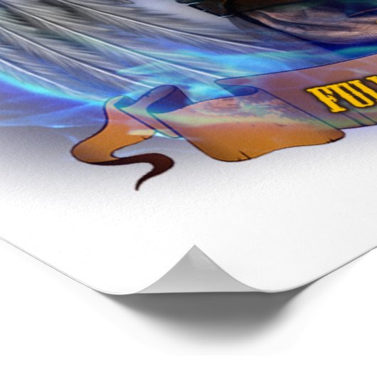 Christlich Knight Soldier Poster (Ecke)