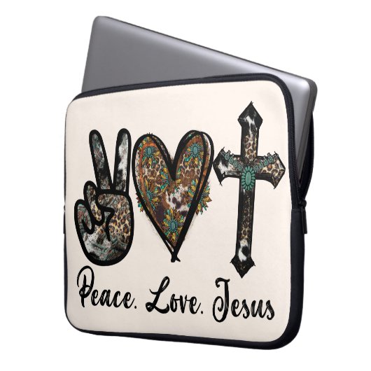 Christlich Laptopschutzhülle (Vorderseite Links)