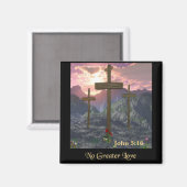 Christlich Magnet (Vorderseite/Rückseite)