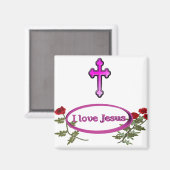 Christlich Magnet (Vorderseite/Rückseite)