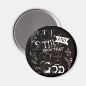 Christlich Magnet (Vorderseite/Rückseite)