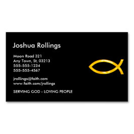 Christlich Magnetische Visitenkarte