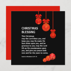 Christlich MAI DER HERRLICHE BEGEISS, DASS SIE Wei Feiertagskarte