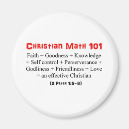 Christlich Mathematik 101 Magnet