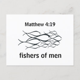 Christlich | Matthew 4:19 Postkarte