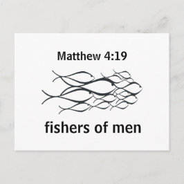 Christlich | Matthew 4:19 Postkarte