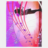 Christlich MEIN GOTT SIND ÜBER MIR Fleecedecke (Vorderseite)