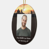 Christlich Memorial Father Son Fischen Fischer Keramik Ornament (Links)