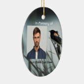 Christlich Memorial Keepake Red-wing Blackbird Keramik Ornament (Rechts)