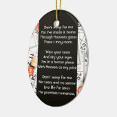 Christlich Memory Foto Gebet Bingo Game Keramik Ornament (Links)