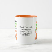 Christlich NO HOCUS POCUS Halloween Tasse (Zentrum)