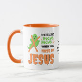 Christlich NO HOCUS POCUS Halloween Tasse (Links)